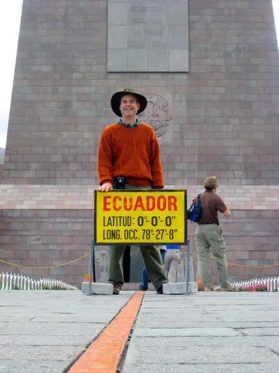 On the Equator!