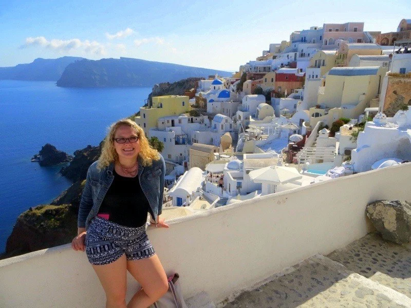 Stunning ​Santorini, Greece.