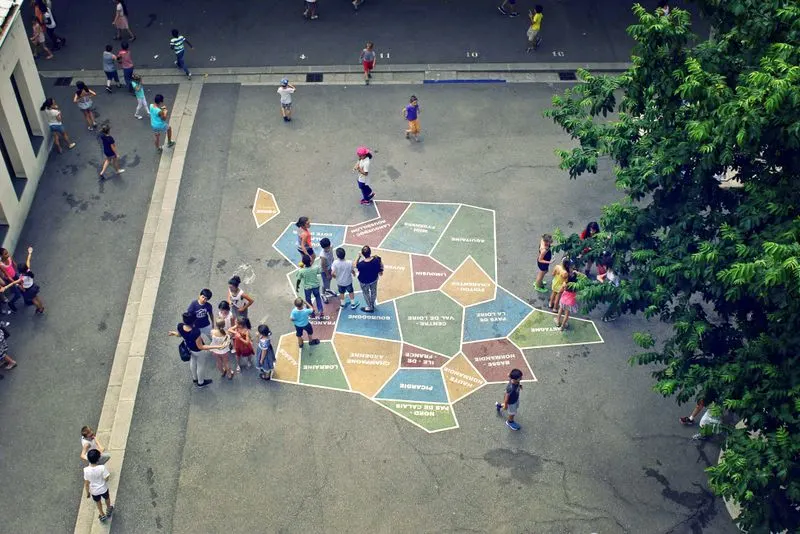 An elementary school in Western France.
