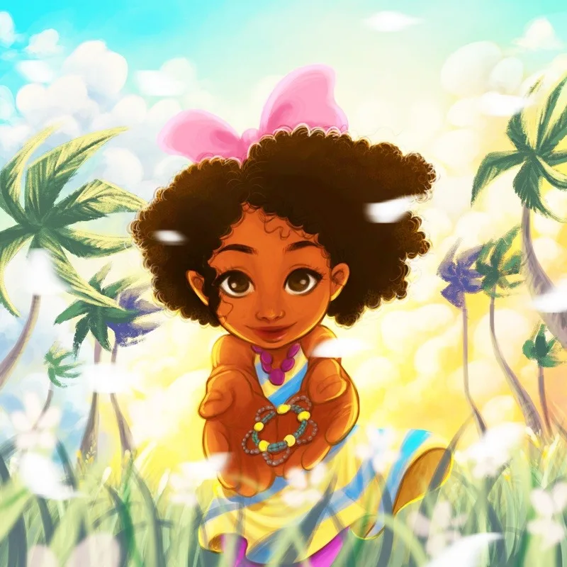 In each book, Anya finds a meaningful souvenir. 