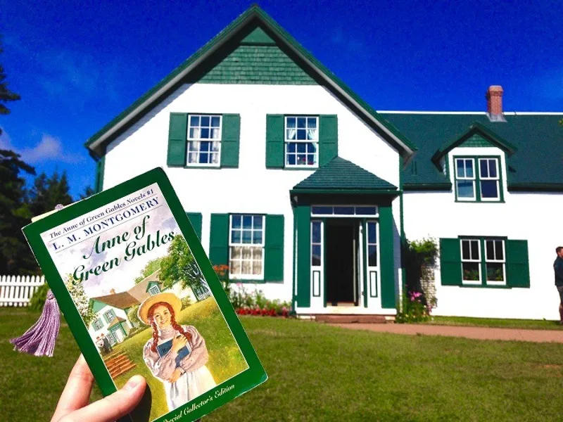 Visiting the site of Anne of Green Gables.