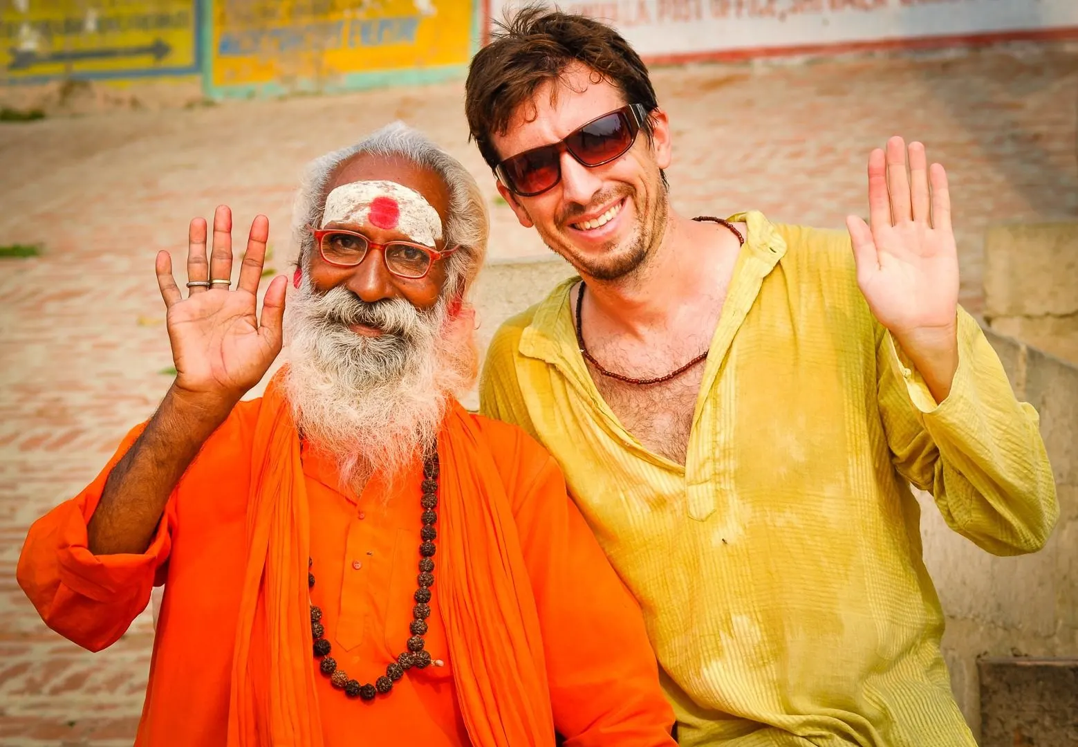 Ernie's favorite Sadu in Varanasi, India.