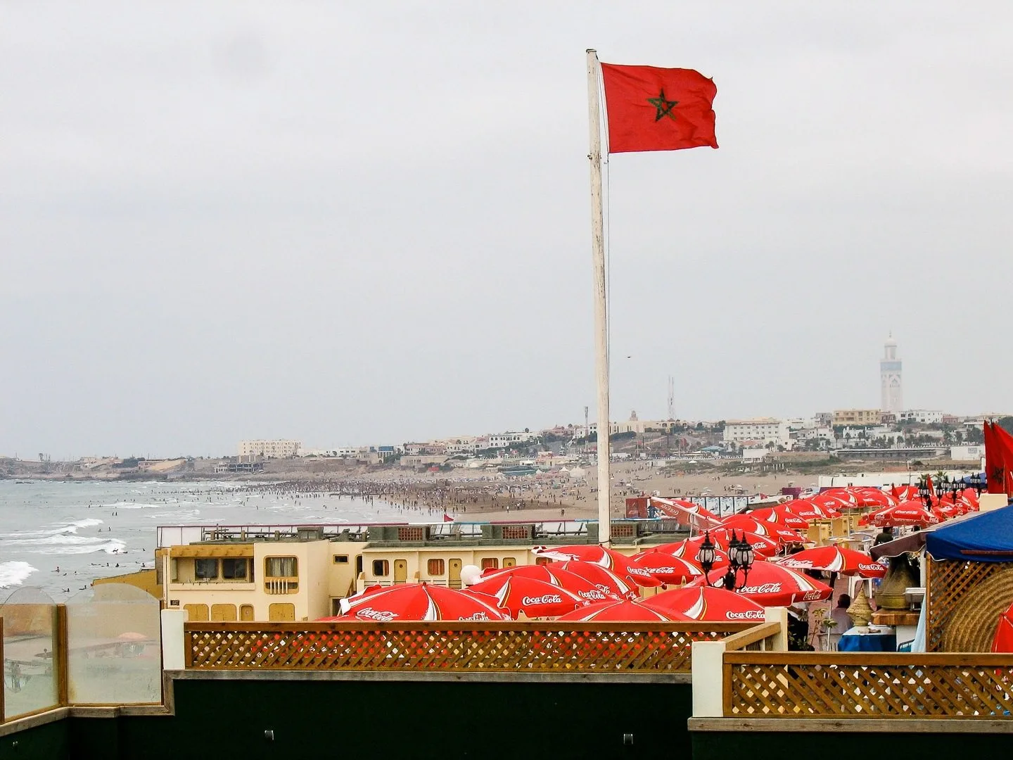 Ernie had 52 hours in Casablanca, Morocco while flying to Spain. On the last morning he ran to a local surf shop, banged on the door 30 minutes before they opened and rented a board with one of the coaches. He surfed for about 45 minutes. Then he ran back to the hotel to catch his bus to the airport.