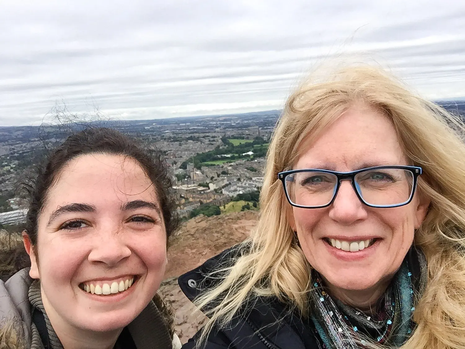 Looking out over the land of English literature.