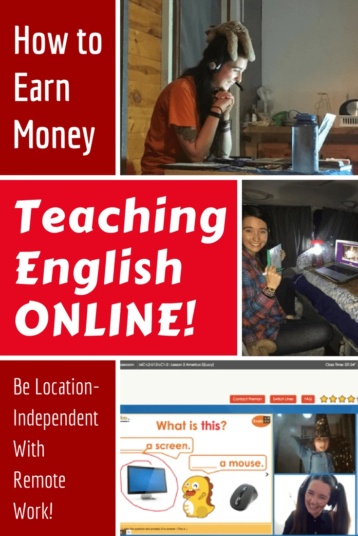 How to teach English online as a perfect remote job for a location-independent travel lifestyle!