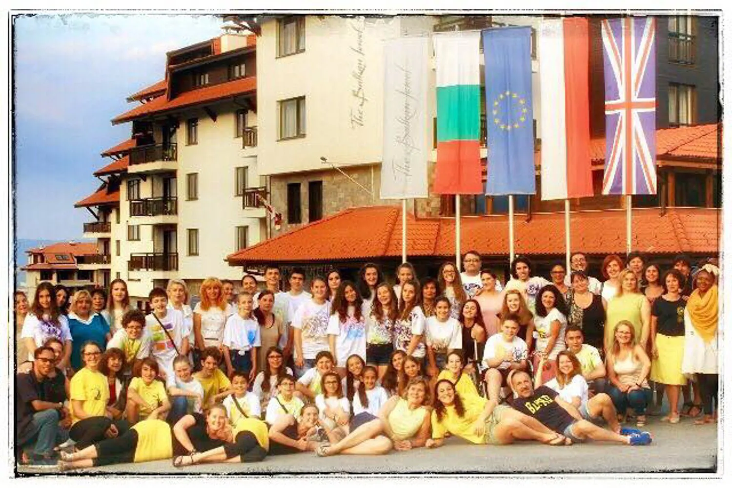 The Bulgarian National English Spelling Bee Camp Crew.