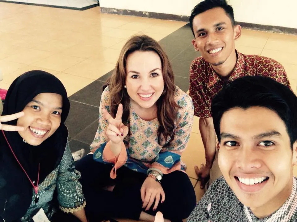 Hanging out with Indonesian friends.Hanging out with Indonesian friends.