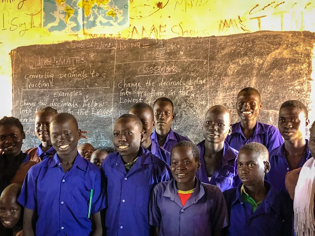 Schoolboys at the Zogolona School.