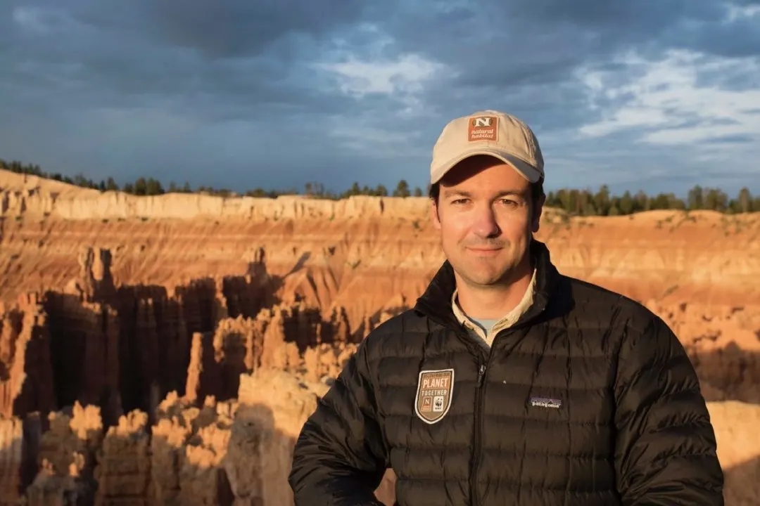 Court Whelan on one of his many travel adventures.