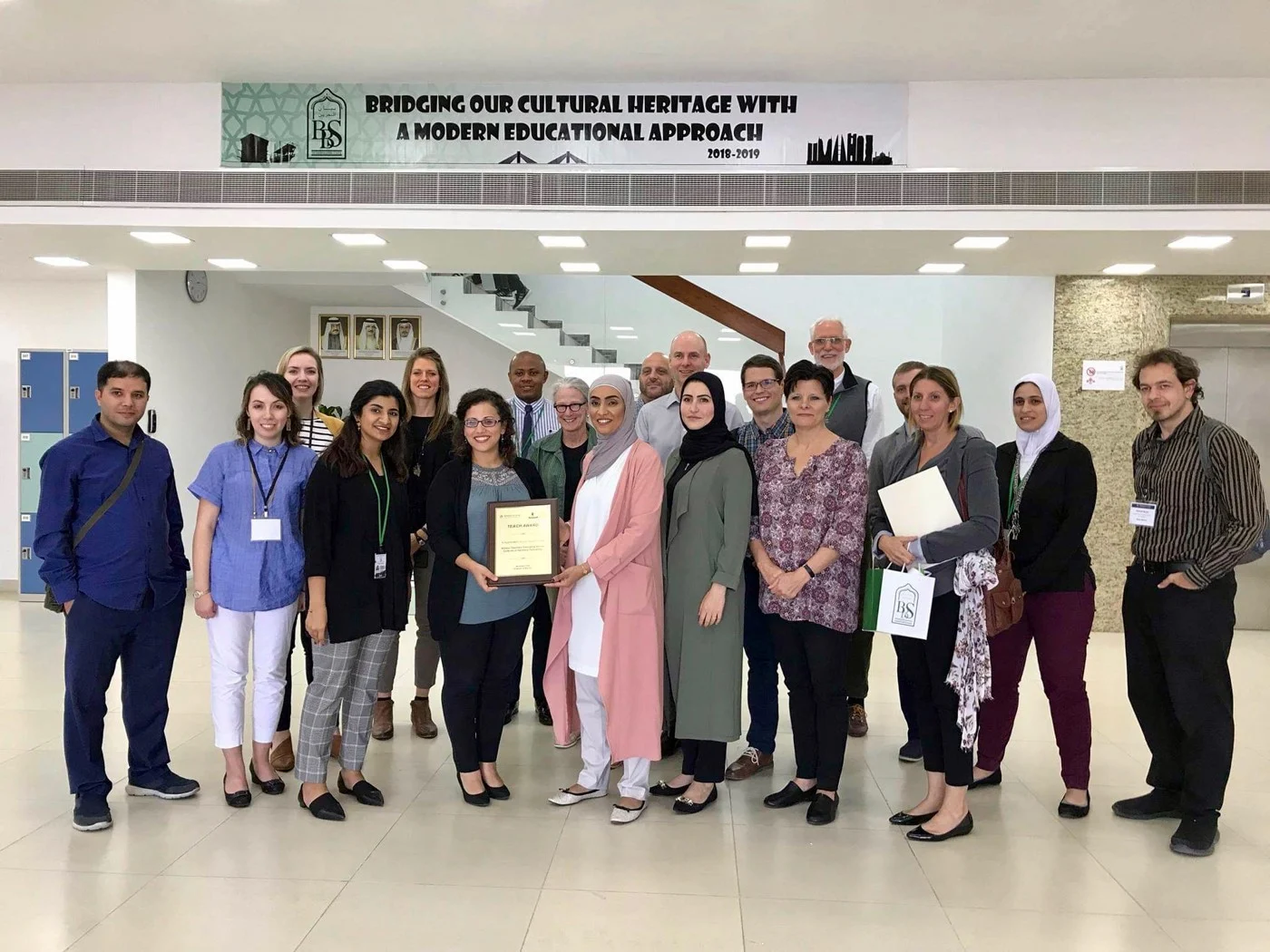 A visit in Bahrain with the Bayan School.