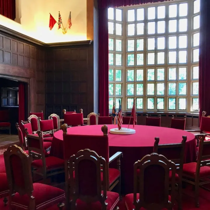 Cecilienhof Palace where Truman, Churchill and Stalin met for the Potsdam Conference.