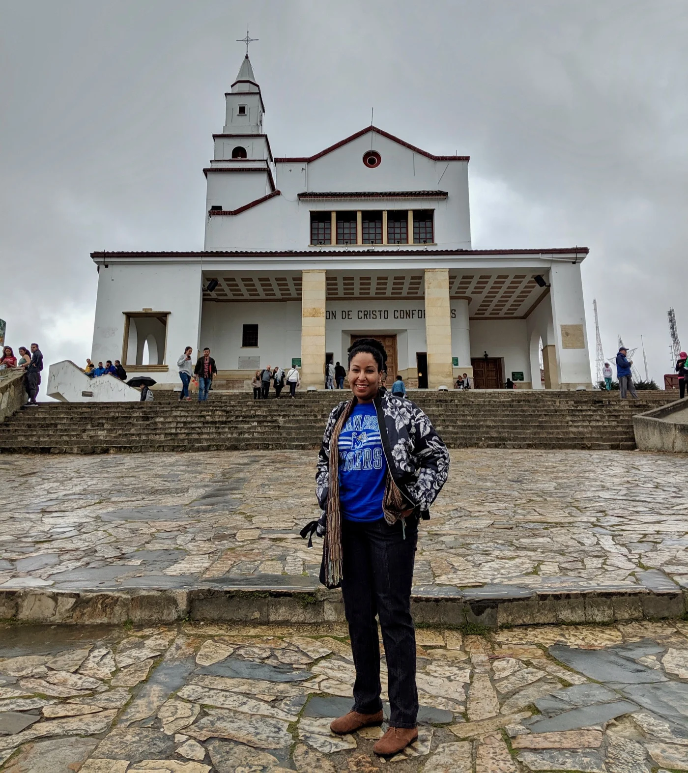 Church at Monserrate in Bogota, Colombia.