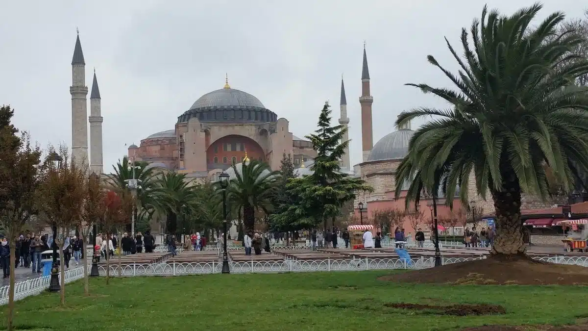 Traveling in Istanbul, Turkey.