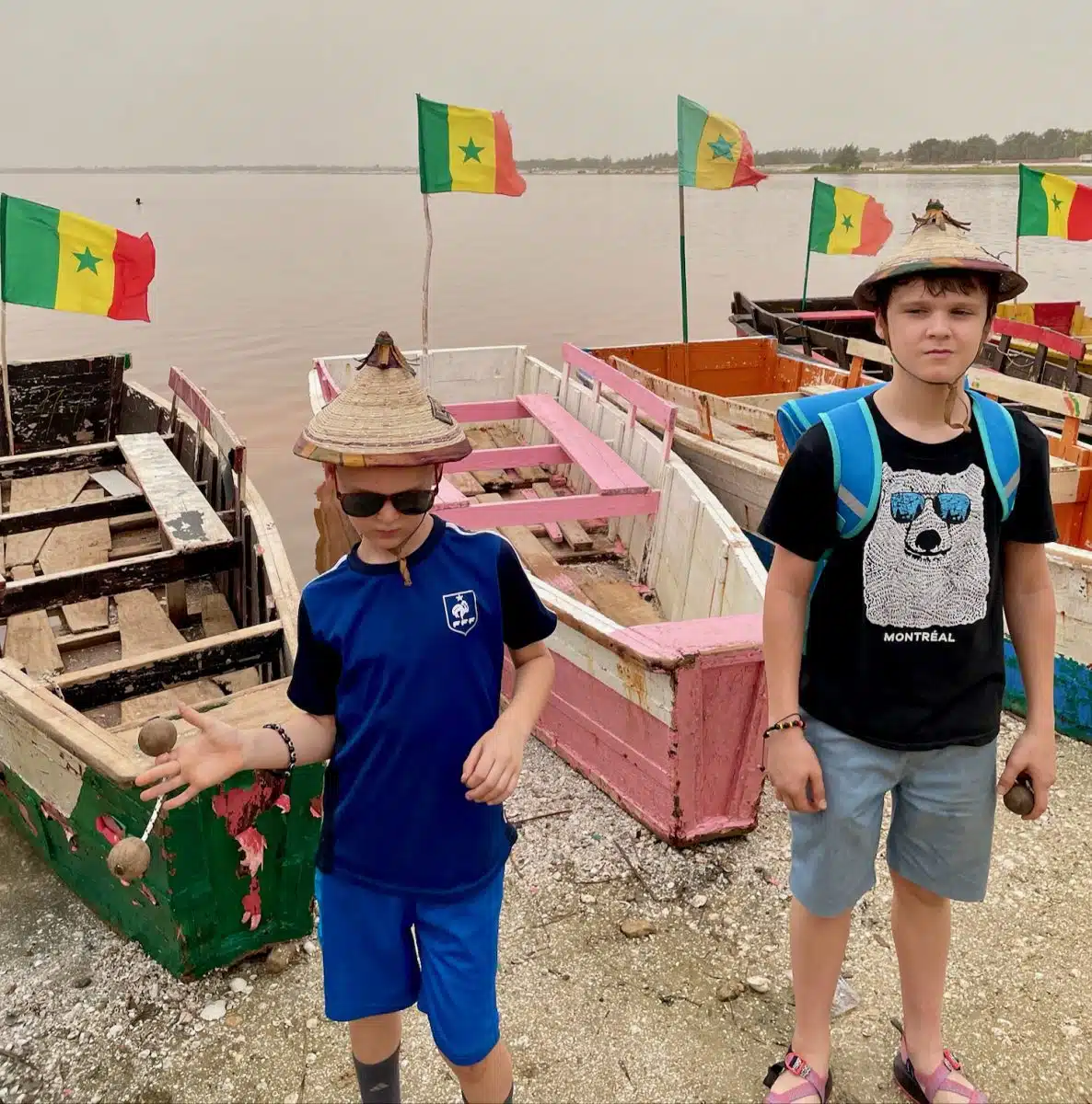 Sons in Senegal.