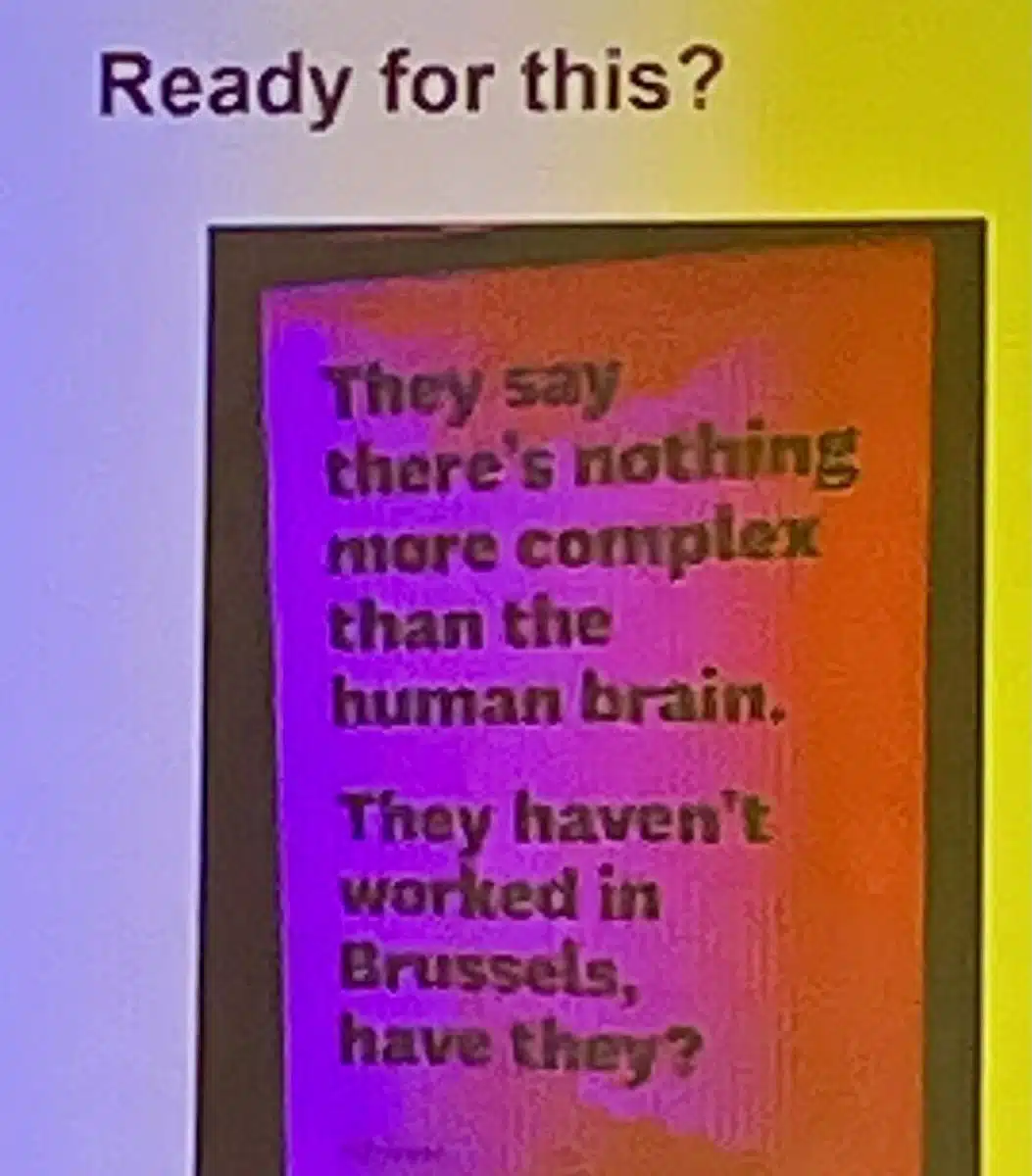 Yes, it's complicated!