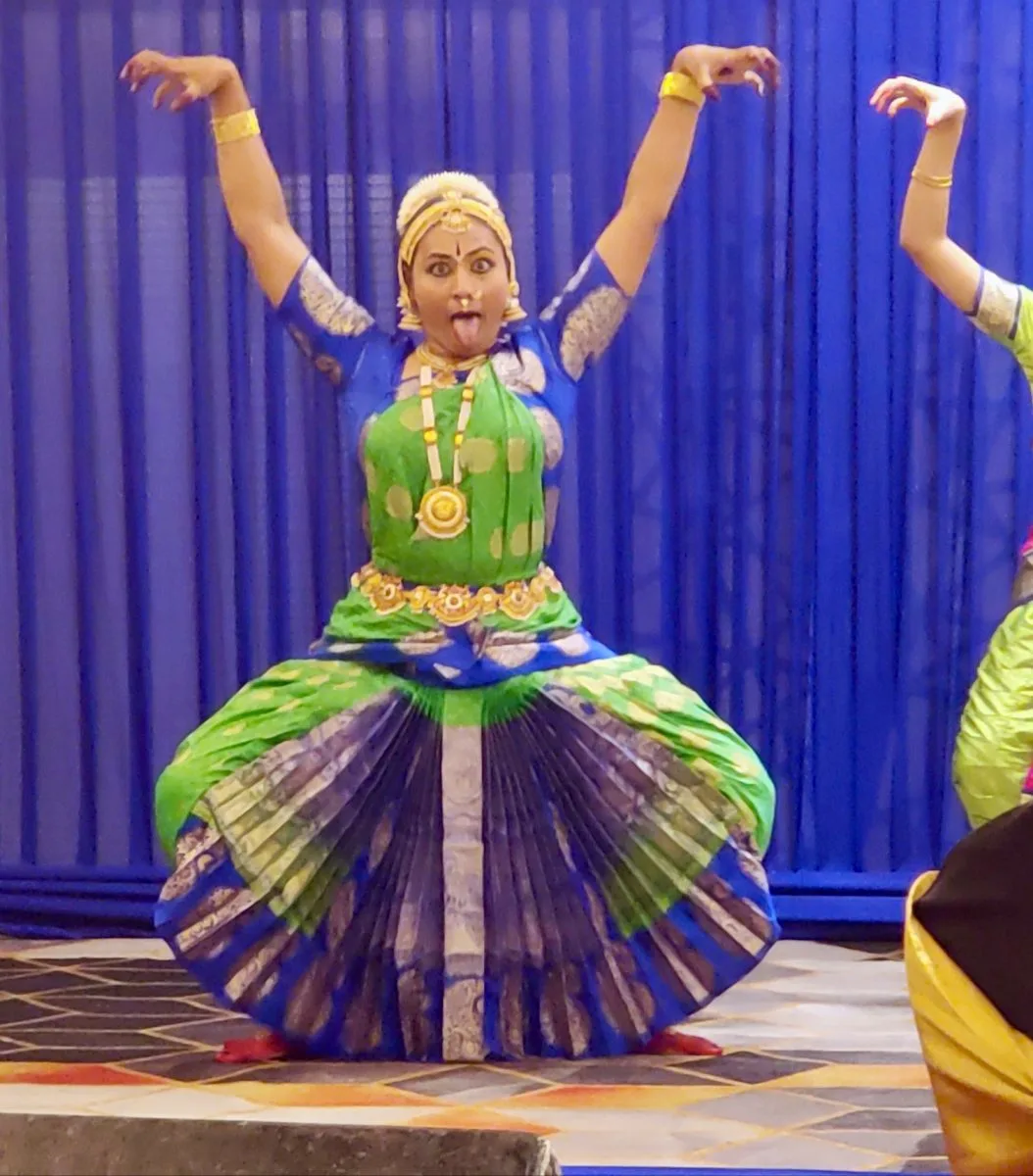 Classical Indian dance, dancers in Varanasi, India