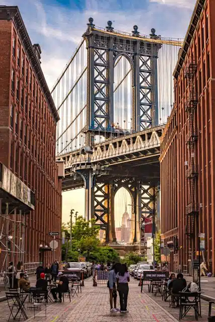 New York City bridge fun.