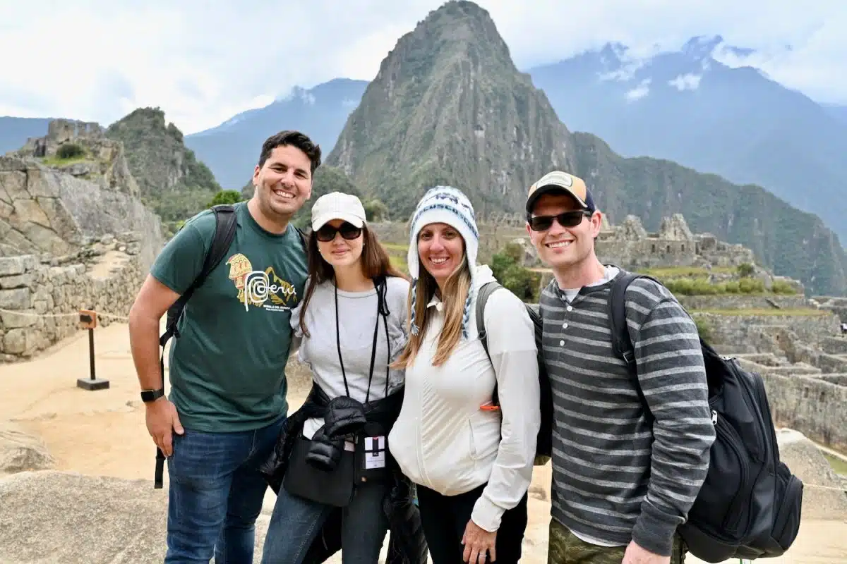 Andi on a teacher travel fellowship in Peru.