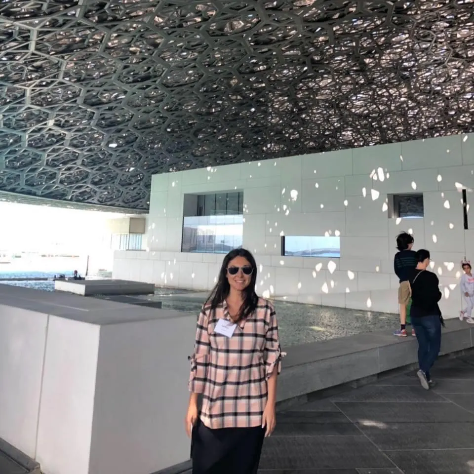 The Louvre in Abu Dhabi.