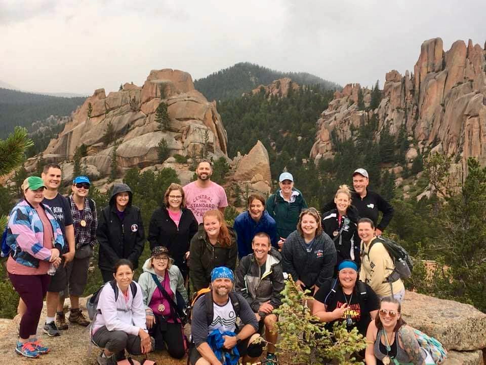 Top of The Crags.
