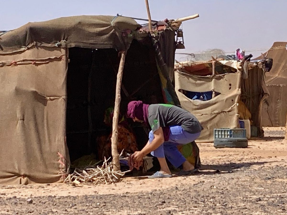 A Berber family.
