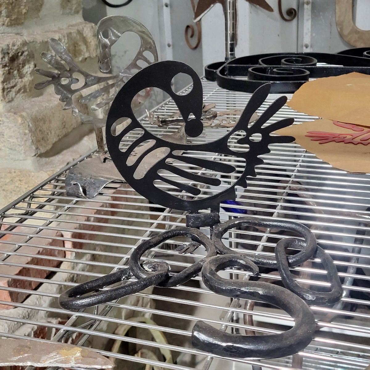 4 Sankofa bird made by Mr. Walker showing the importance of remembering history.