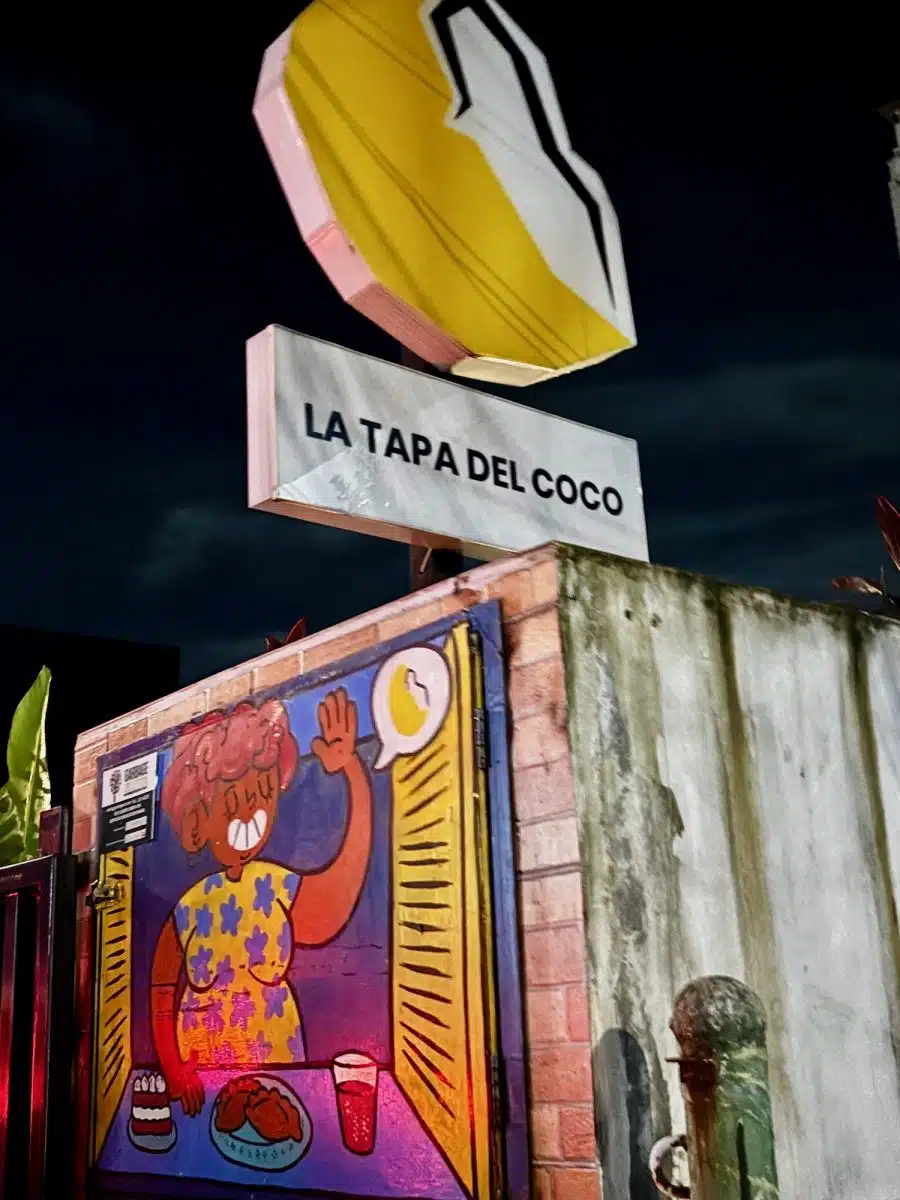 Tapa del Coco restaurant in Panama.