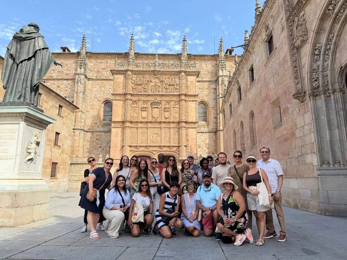 University of Salamanca: AATSP Chapter Leaders and teachers from around the world.
